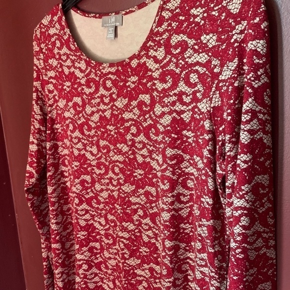 J Jill Wearever Damask Top | Petite Small - Picture 4 of 4